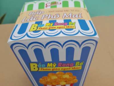 Bắp Mỹ Rang Bơ Cali Popcorn (Lắc Phô Mai) - Hộp 50g