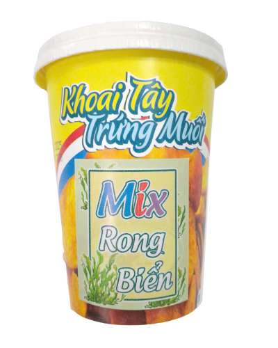 Khoai Tây Trứng Muối Mix Rong Biển Top Deli