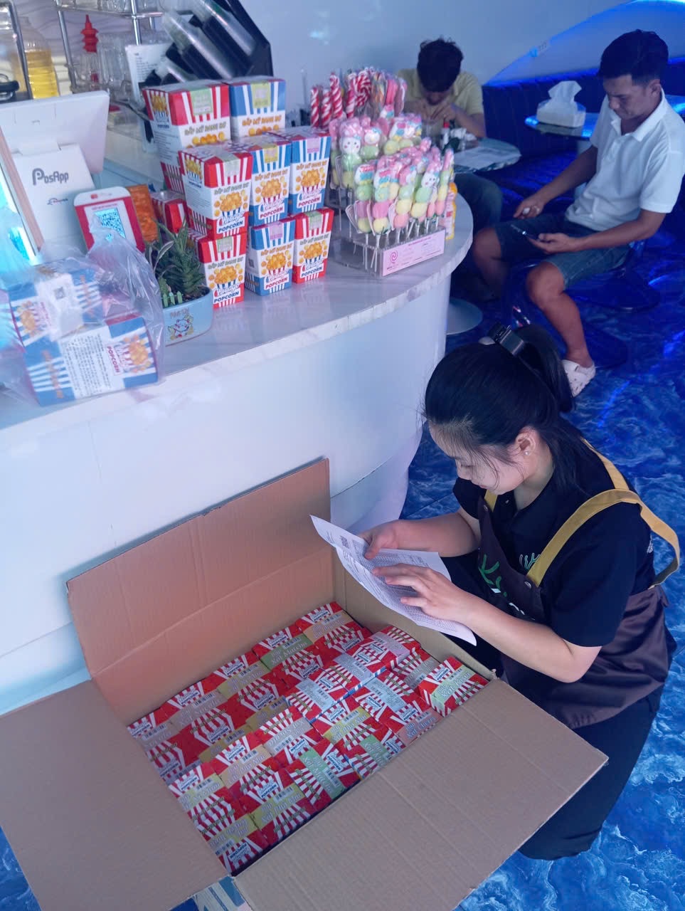 bap mỹ rang bo chicago popcorn