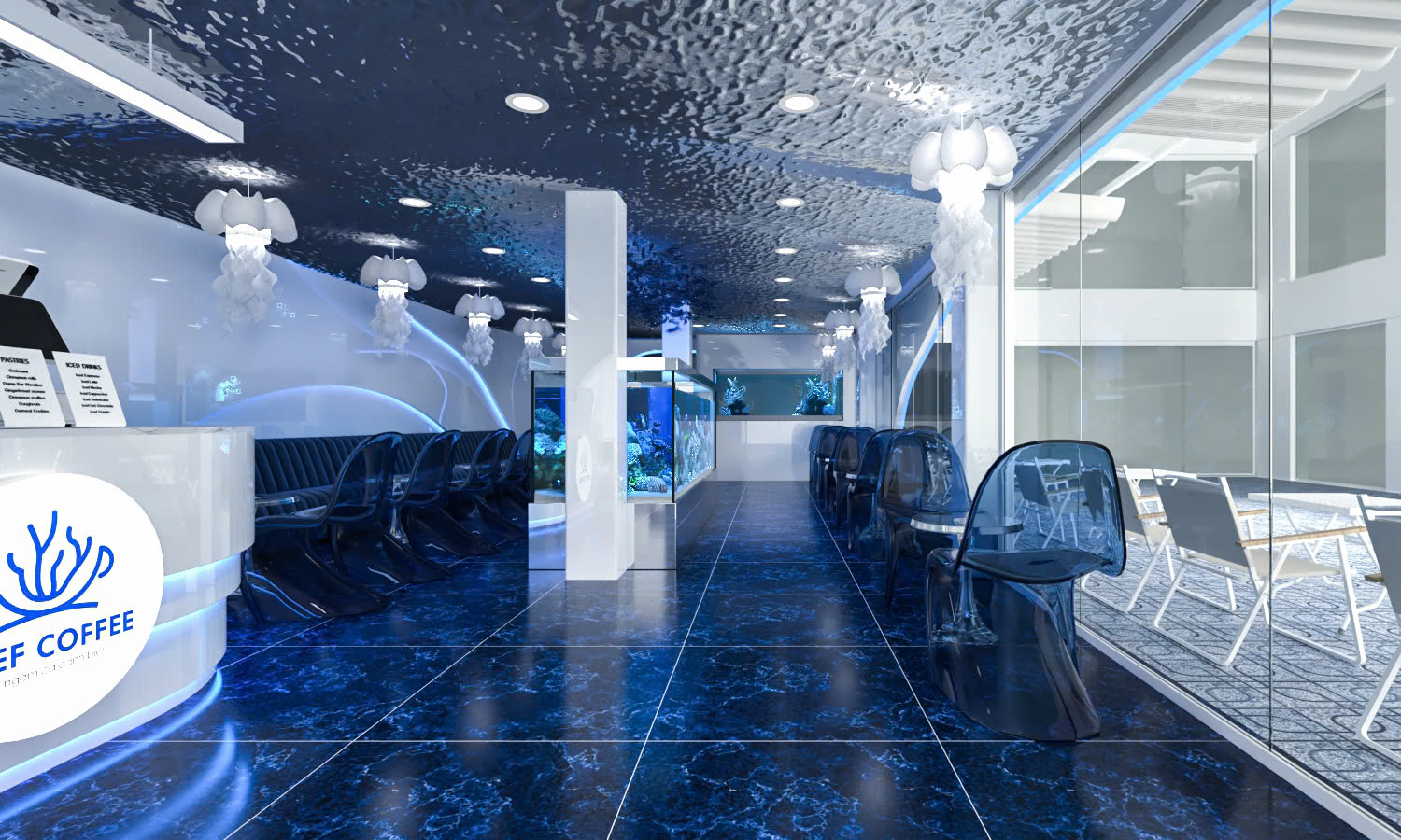 quan ca phe ca biên reff